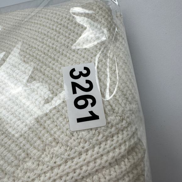 Maeve Anthropologie Sweater Womens Medium Cream Wool Ribbed Neutral Minimalist - Picture 13 of 13